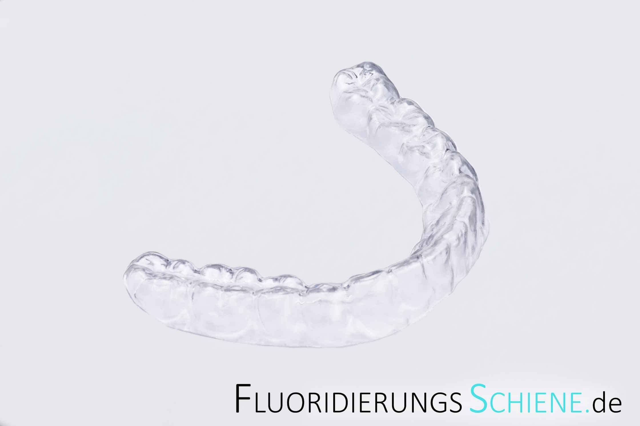 Individuelle Fluoridierungsschiene für Unterkiefer only